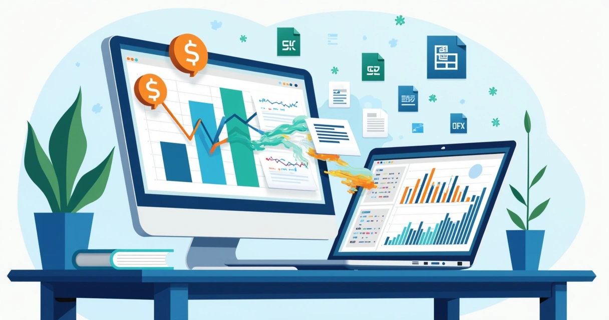 Como importar relatórios financeiros complexos em poucos minutos