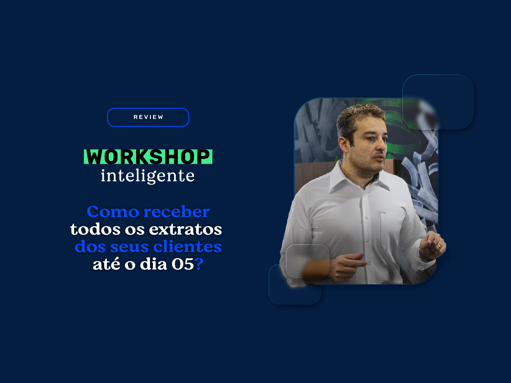 Como receber os extratos dos seus clientes até o dia 05?